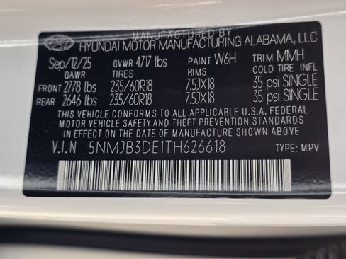 Certified 2026 Hyundai Tucson SEL Plus FWD image 33