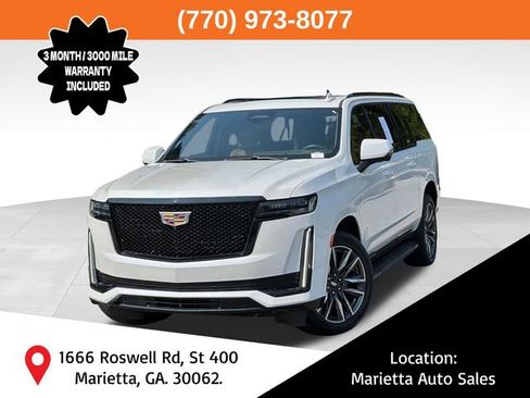 Used 2021 Cadillac Escalade ESV Sport image 1