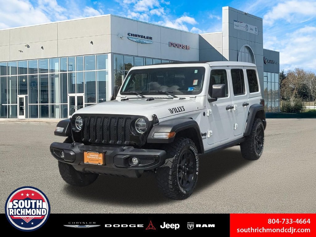 Certified 2022 Jeep Wrangler Unlimited Sport AWD/4WD image 1