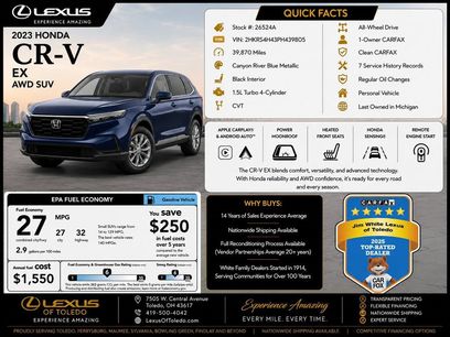Used 2023 Honda CR-V EX