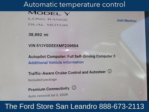 Used 2021 Tesla Model Y Long Range AWD/4WD image 19