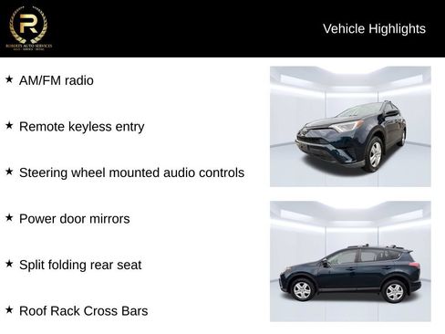 Used 2017 Toyota RAV4 LE w/ All Weather Liner Package AWD/4WD image 10
