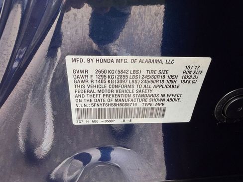 Used 2017 Honda Pilot EX-L image 37