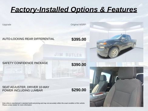 Used 2022 Chevrolet Silverado 1500 Custom w/ Safety Confidence Package AWD/4WD image 2