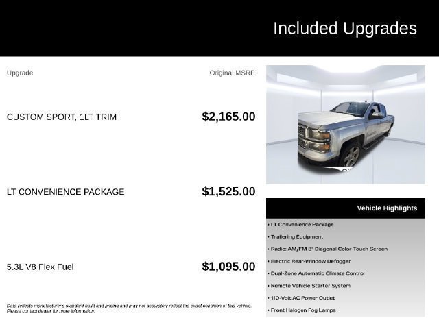 Used 2014 Chevrolet Silverado 1500 LT w/ LT Convenience Package RWD image 16