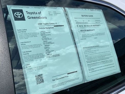 Used 2009 Toyota Camry LE FWD image 32