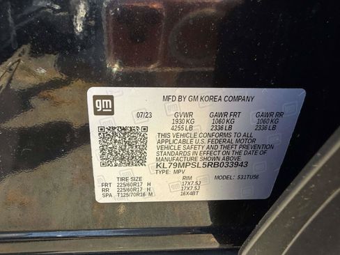 Certified 2024 Chevrolet TrailBlazer LT FWD image 16