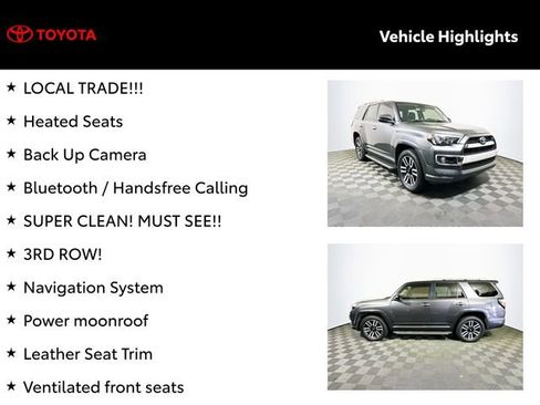 Used 2016 Toyota 4Runner Limited image 33