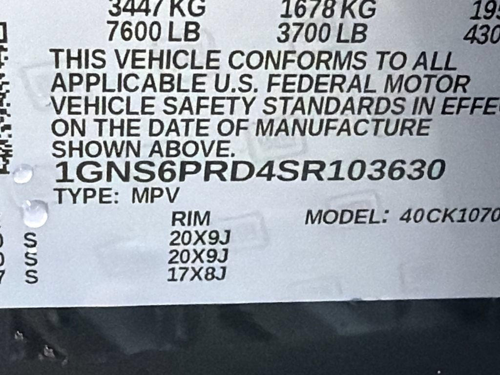 Used 2025 Chevrolet Tahoe Z71 w/ Sun And Tow Package AWD/4WD image 33