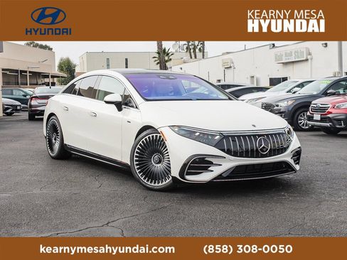 Used 2022 Mercedes-Benz EQS AMG 4MATIC w/ Exclusive Trim Package image 1