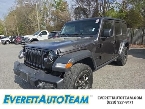 Used 2022 Jeep Wrangler Unlimited Sport image 1