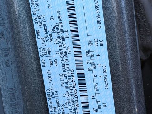 Certified 2025 Ford F150 King Ranch w/ FX4 Off-Road Package image 16