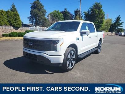 New 2025 Ford F150 Lightning Platinum
