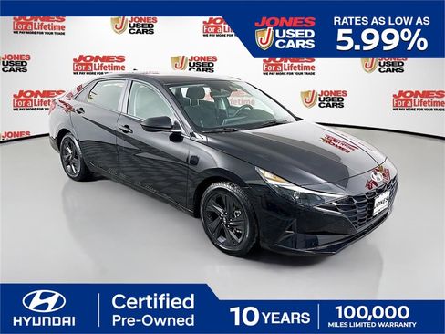 Certified 2023 Hyundai Elantra Blue image 1