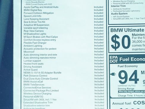 New 2026 BMW i4 xDrive40i w/ M Sport Package AWD/4WD image 8