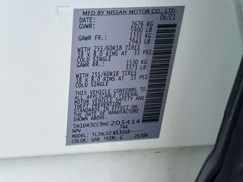 Used 2022 Nissan Pathfinder SL AWD/4WD image 20