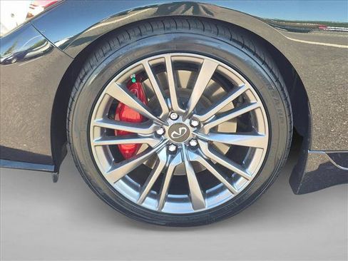 Used 2023 INFINITI Q50 Red Sport 400 w/ Black Opal Edition RWD image 23