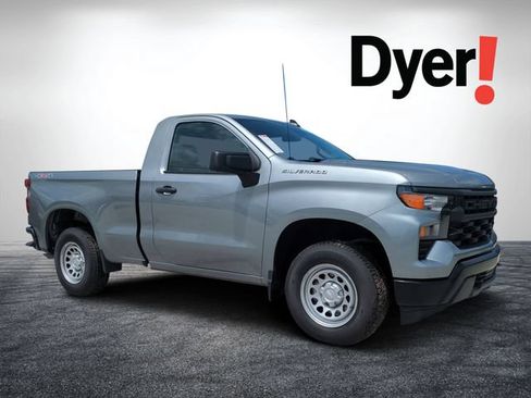 Certified 2025 Chevrolet Silverado 1500 W/T AWD/4WD image 1