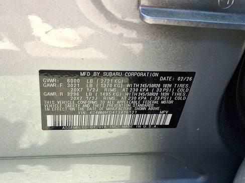 New 2026 Subaru Ascent Touring AWD/4WD image 18