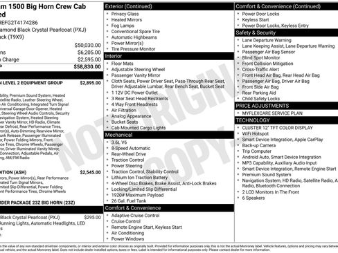 New 2026 RAM 1500 Big Horn RWD image 38