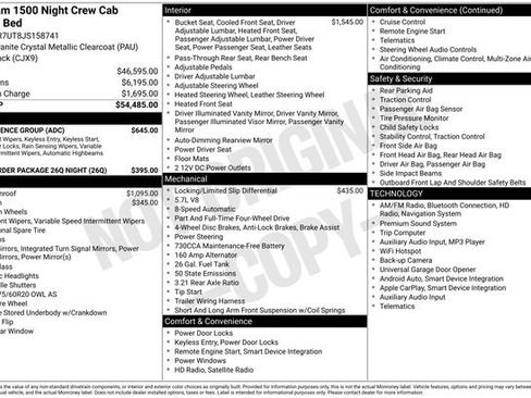 Used 2018 RAM 1500 Sport w/ Convenience Group image 12