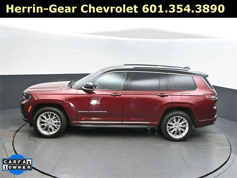 Used 2021 Jeep Grand Cherokee L Summit w/ Advanced Protech Group IV image 37