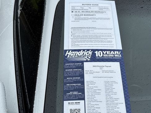 Used 2022 Porsche Taycan RWD image 37