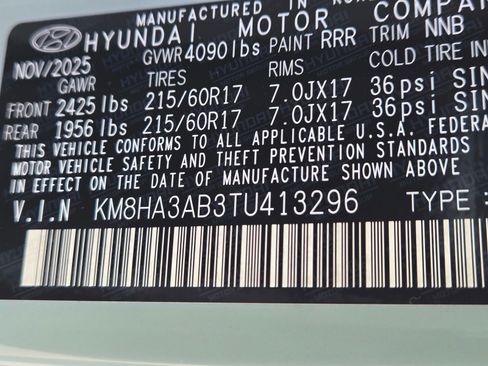 New 2026 Hyundai Kona SE FWD image 20
