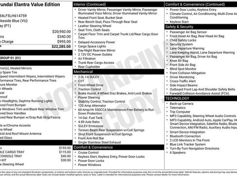 Used 2020 Hyundai Elantra Value Edition FWD image 17