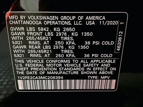 Used 2021 Volkswagen Atlas Cross Sport SEL Premium R-Line AWD/4WD image 33