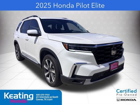Used 2025 Honda Pilot Elite image 1