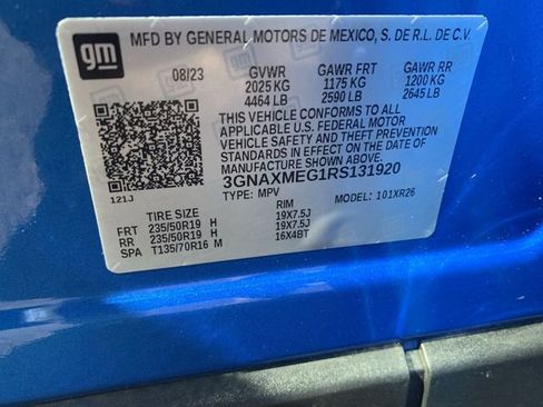 Certified 2024 Chevrolet Equinox RS FWD image 32