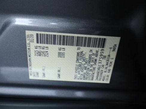 Used 2020 Nissan Maxima 3.5 SV w/ Floor Mat Group FWD image 39