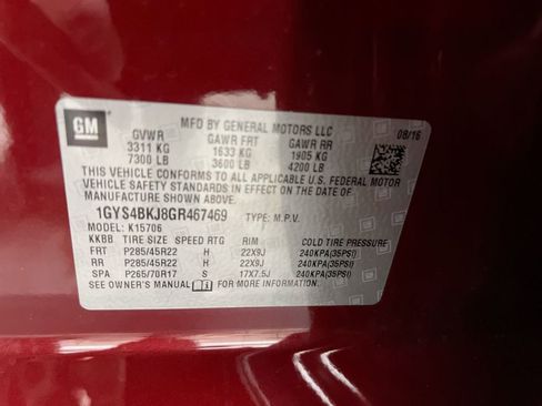 Used 2016 Cadillac Escalade Luxury image 30