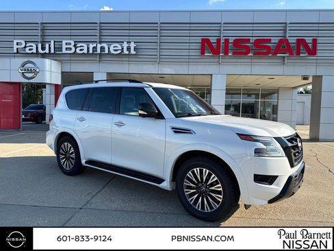 Used 2023 Nissan Armada SL w/ Midnight Edition Package image 1