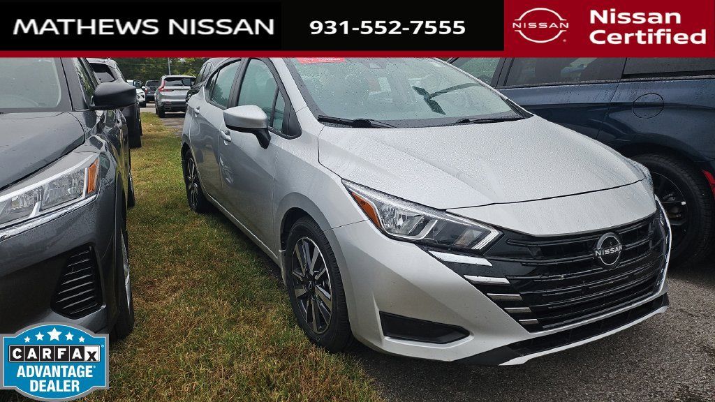 Certified 2023 Nissan Versa SV w/ Trunk Package FWD image 1