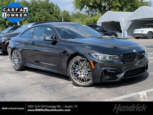 Used 2018 BMW M4 Coupe w/ Competition Package RWD image 1