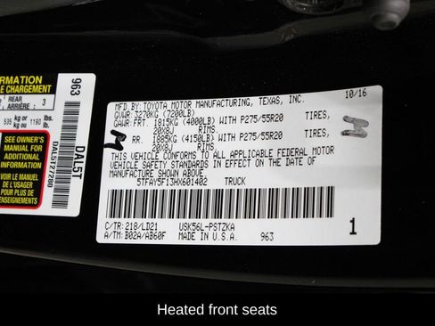 Used 2017 Toyota Tundra 1794 Edition image 16