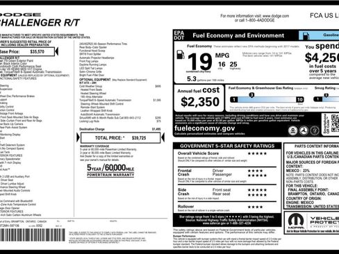 Used 2021 Dodge Challenger R/T w/ Cold Weather Group image 23