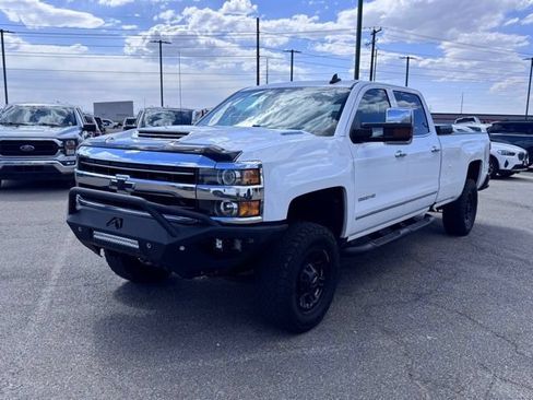 Used 2019 Chevrolet Silverado 3500 LTZ w/ Duramax Plus Package AWD/4WD image 12