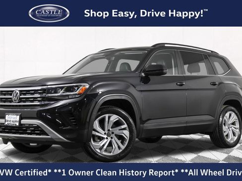Certified 2022 Volkswagen Atlas SE w/ Panoramic Sunroof Package image 1