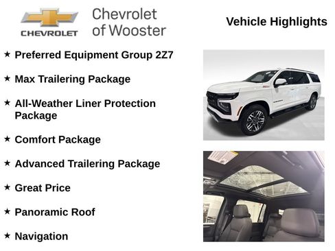 New 2026 Chevrolet Suburban Z71 w/ Comfort Package AWD/4WD image 2