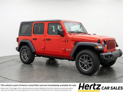 Used 2025 Jeep Wrangler Sport S image 1