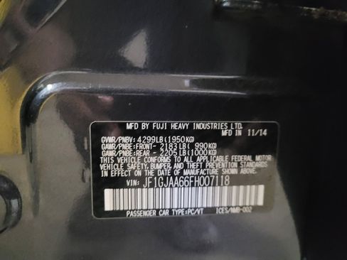 Used 2015 Subaru Impreza 2.0i AWD/4WD image 33