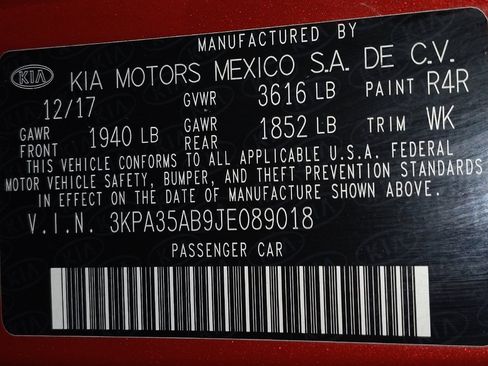 Used 2018 Kia Rio EX FWD image 33