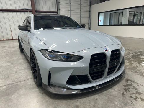 Used 2023 BMW M3 w/ M Carbon Exterior Package RWD image 4
