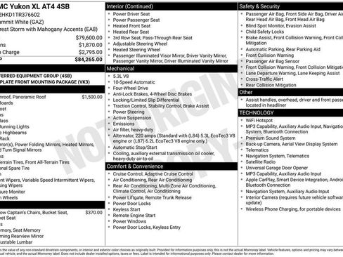 New 2026 GMC Yukon XL AT4 AWD/4WD image 34