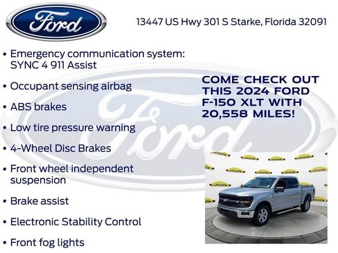 Used 2024 Ford F150 XLT AWD/4WD image 27