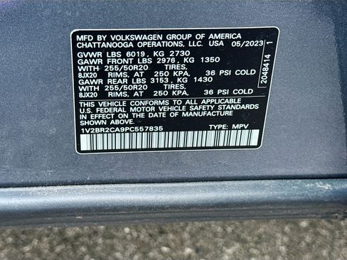 Used 2023 Volkswagen Atlas SEL AWD/4WD image 44