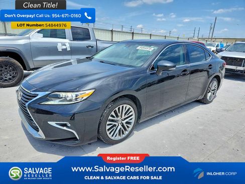 Used 2016 Lexus ES 350 w/ Luxury Package w/Wood Trim FWD image 1